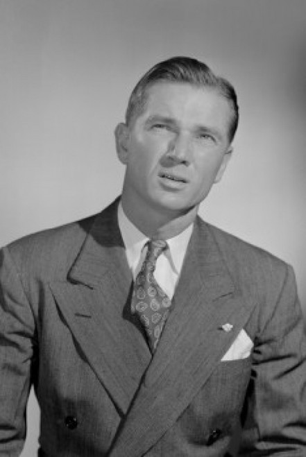 Portrait of businessman squinting face Poster Print - Item # VARSAL255419697