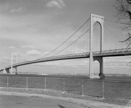 USA  New York State  New York City  Whitestone Bridge from Queens to The Bronx Poster Print - Item # VARSAL255418542