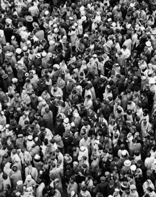 High angle view of a crowd Poster Print - Item # VARSAL2558316A