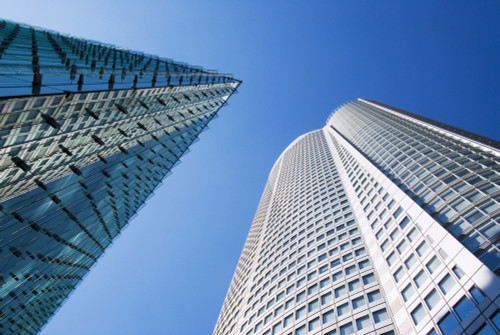 Japan, Roppongi Hills; Tokyo, Upward View Of Mori Tower PosterPrint - Item # VARDPI1976658