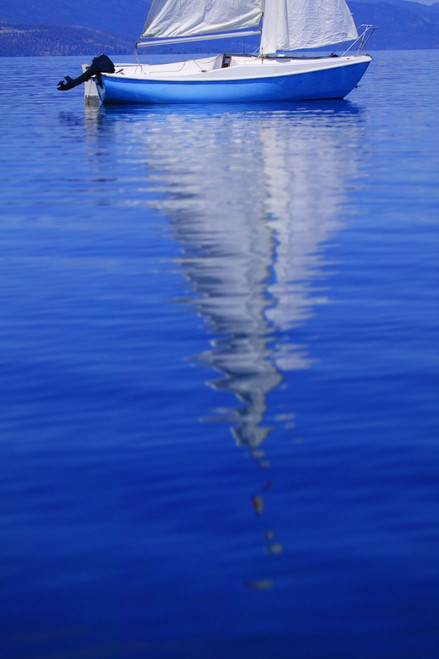 Sailboat On Water PosterPrint