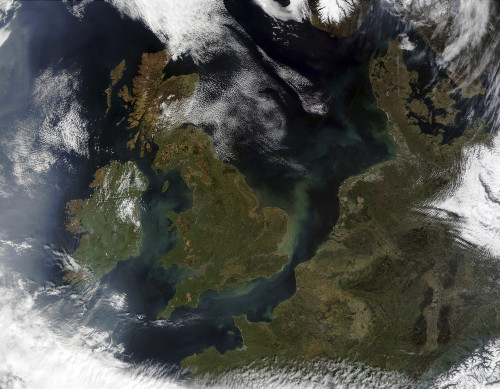 Satellite view of Northern Europe Poster Print - Item # VARPSTSTK201367S