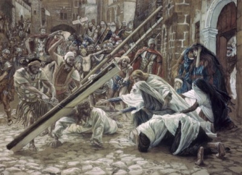 Jesus Meets His Mother  James Tissot Poster Print - Item # VARSAL9999280