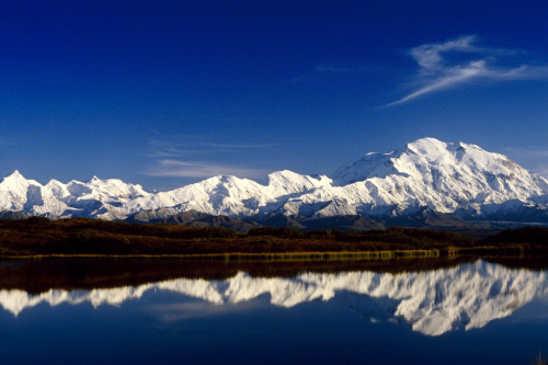 Mt Mckinley Relfected In Wonder Lake Denali National Park Alaska Summer PosterPrint - Item # VARDPI2144145