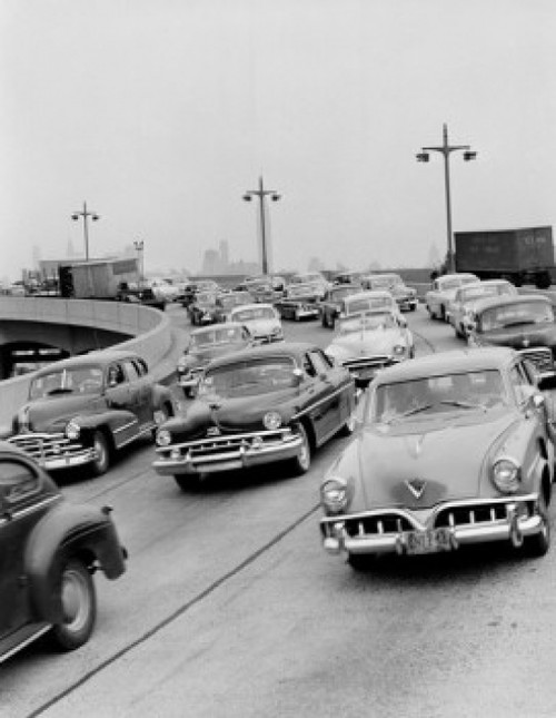 Traffic on overpass Poster Print - Item # VARSAL255423198