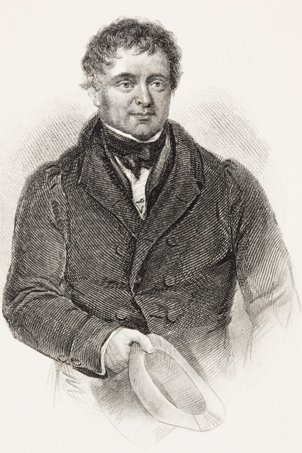 Daniel O'connell Byname The Liberator 1775 To 1847. First Of The Great 19Th Century Irish Leaders In The British House Of Commons. From The Book Gallery Of Historical Portraits Published C.1880. PosterPrint - Item # VARDPI1855923