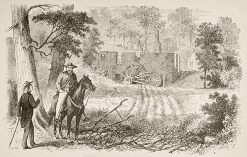 Site Of The Battle Of Gaines' Mill, Also Known As The First Battle Of Cold Harbor Or The Battle Of Chickahominy River, During The American Civil War. From A 19Th Century Illustration. PosterPrint - Item # VARDPI1872473