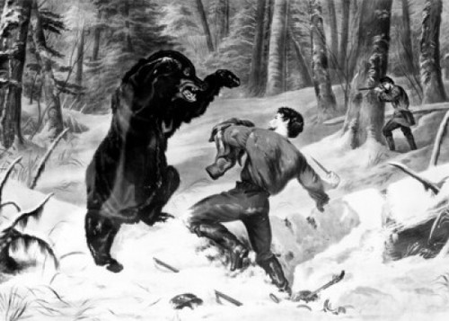 The Life of Hunter  Tight Fix  Currier & Ives  lithograph  1834-1907 Poster Print - Item # VARSAL25517367