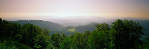 Stone Mountain viewed from Blue Ridge Parkway, North Carolina, USA Poster Print - Item # VARPPI2199