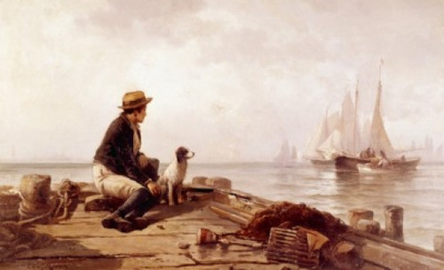 The Distant Horizon by Edward Moran  Poster Print - Item # VARSAL900122889