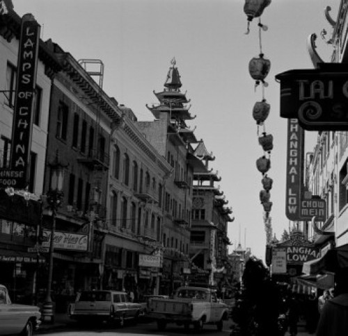 USA  California  San Francisco  Street in Chinatown Poster Print - Item # VARSAL255424240