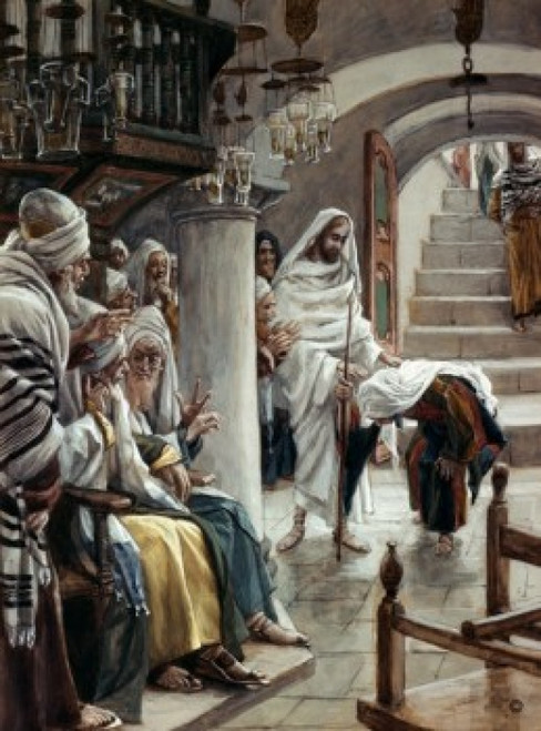 The Woman Who Had an Infirmity 18 Years  James Tissot Poster Print - Item # VARSAL999423