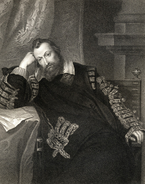 Henry Percy 9Th. Earl Of Northumberland, 1564-1632. English Roman Catholic Imprisoned 1605-1621 On Suspicion Of Complicity In Gunpowder Plot From The Book _Lodge?S British Portraits? Published London 1823. PosterPrint - Item # VARDPI1858597