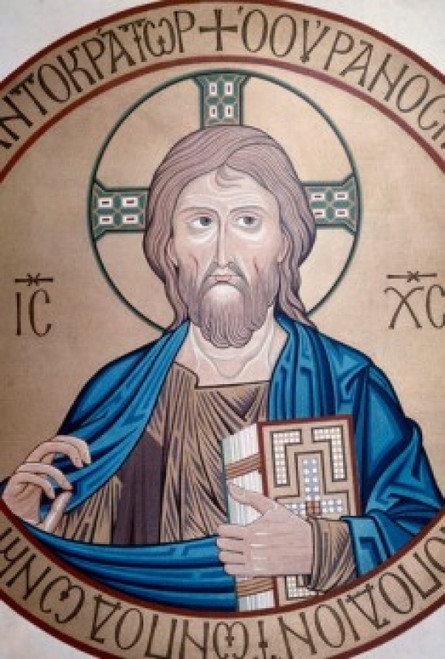 Christ Pantocrator   mosaic   12th century Poster Print - Item # VARSAL9008084