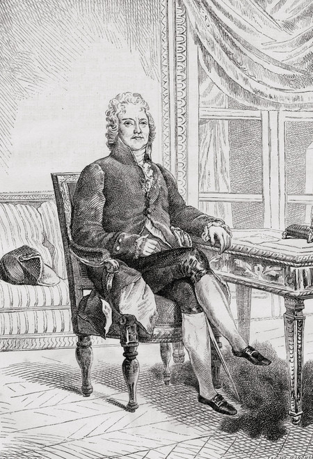 Charles Maurice De Talleyrand-Perigord, 1754-1838. French Politician And Diplomat.Engraved By Launy-Marchand After E. Parmentier. From Histoire De La Revolution Francaise By Louis Blanc. PosterPrint - Item # VARDPI1858250