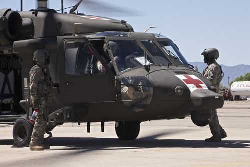 UH-60 Black Hawk refuels during exercise Angel Thunder 2013 Poster Print - Item # VARPSTTMO100988M