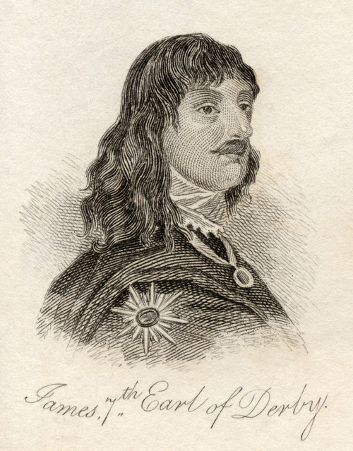James Stanley 7Th Earl Of Derby 1607 1651 Aka Baron Strange Byname Great Earl Of Derby Prominent Royalist From The Book Crabbs Historical Dictionary Published 1825 PosterPrint - Item # VARDPI1855563