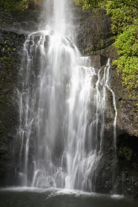 Hawaii, Maui, Hana, Close up of Wailua Falls. PosterPrint - Item # VARDPI2116179