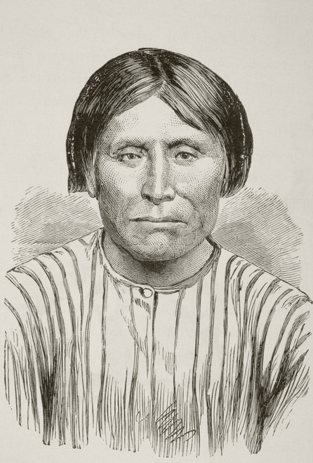 Kintpuash, Known As Captain Jack Circa 1837 To 1873. Chief Of The American Indian Modoc Tribe Of California And Oregon. PosterPrint - Item # VARDPI1872441