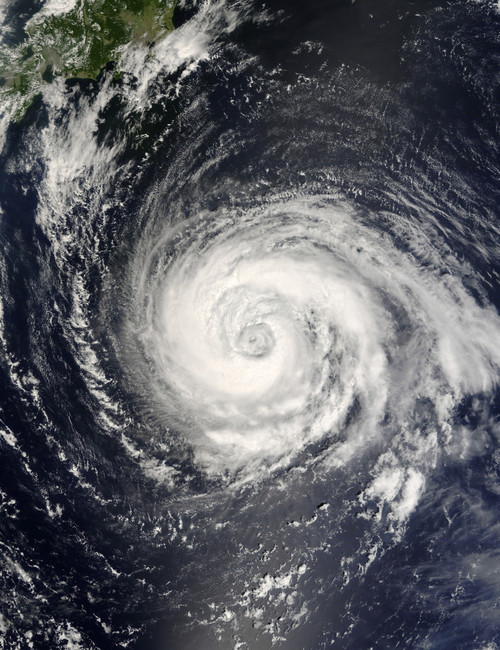 September 4, 2007 - Typhoon Fitow approaching Japan Poster Print - Item # VARPSTSTK201605S