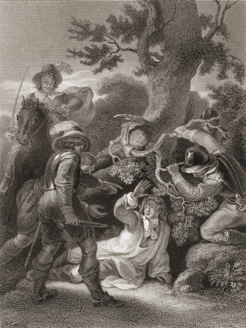 Duke Of Monmouth Taken After The Battle Of Sedgemoor. James Scott, 1St Duke Of Monmouth, 1St Duke Of Buccleuch, 1649 PosterPrint - Item # VARDPI2220193