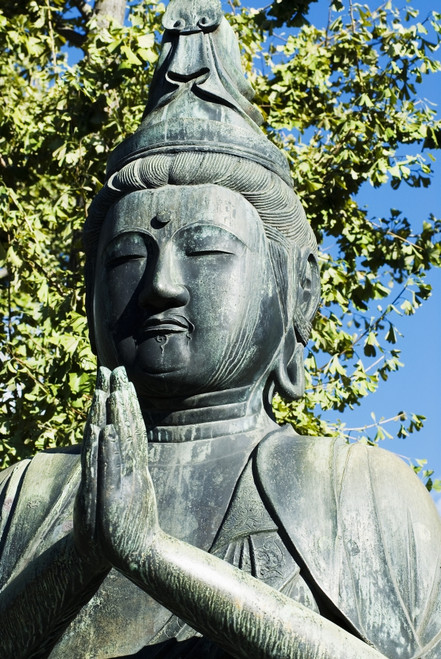 Japan, Tokyo, Asakusa, Senso-Ji Temple, Buddha Statue. PosterPrint - Item # VARDPI1976801