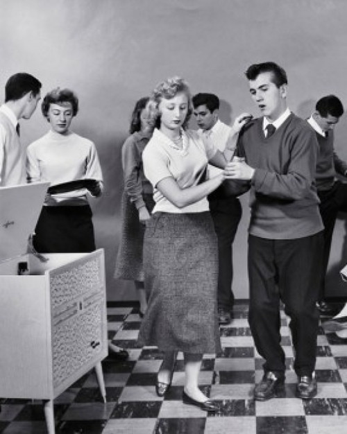 Teenagers dancing at a party Poster Print - Item # VARSAL2558953