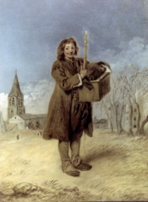 Savoyard with a Marmot by Jean-Antoine Watteau  1709  1684-1721 Poster Print - Item # VARSAL90064934