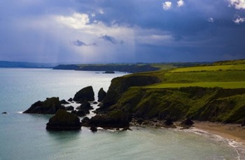 Ballydowane Beach  Copper Coast  County Waterford  Ireland Poster Print by Panoramic Images (24 x 16) - Item # PPI113759