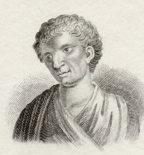 Demosthenes, 384 To 322 Bc. Greek Statesman And Orator Of Ancient Athens. From Crabb's Historical Dictionary Published 1825. PosterPrint - Item # VARDPI1905856