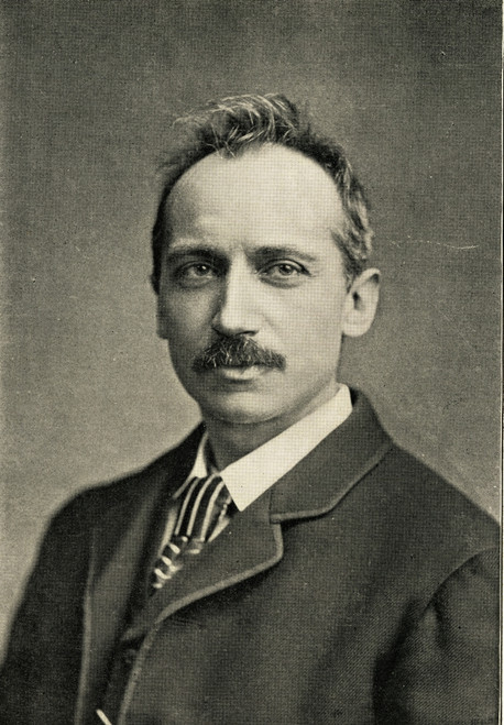 W.Clark Russell, 1844-1911.From A Photograph By Elliott & Fry. From The Book The International Library Of Famous Literature.Published In London 1900. Volume Vi. PosterPrint - Item # VARDPI1858415
