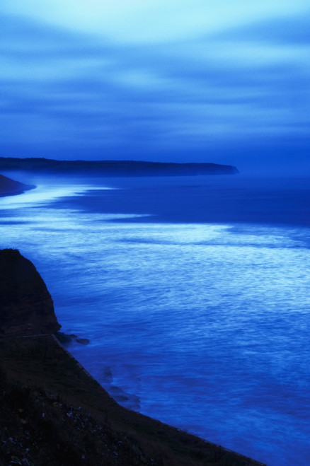 Sea At Dusk, Whitby,North Yorkshire,Uk PosterPrint - Item # VARDPI1912086