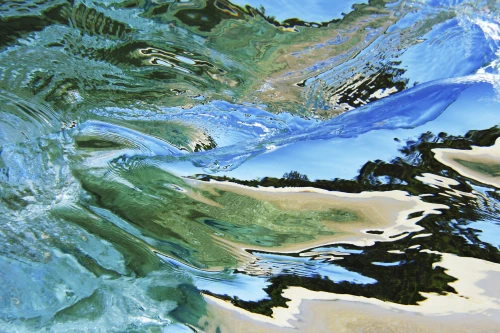 Hawaii, Oahu, Underwater View Of Wave. PosterPrint - Item # VARDPI1975806