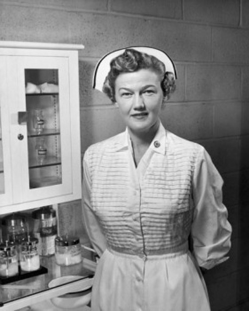 Portrait of a female nurse Poster Print - Item # VARSAL25518529