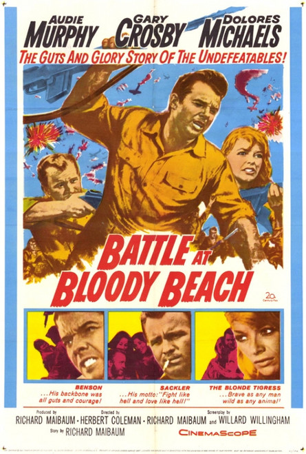 Battle at Bloody Beach Movie Poster Print (27 x 40) - Item # MOVIF6431