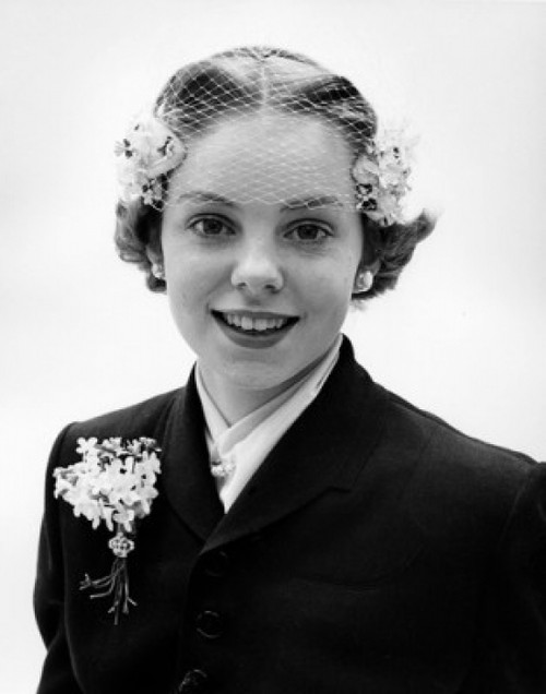 Portrait of a young woman wearing a veil Poster Print - Item # VARSAL25510431