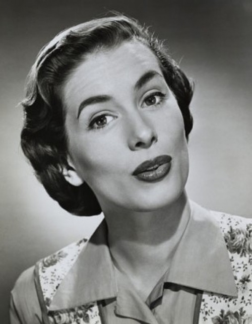 Portrait of a young woman puckering Poster Print - Item # VARSAL25511161B