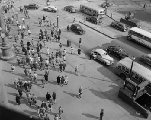 USA  Massachusetts  Boston  Street scene Poster Print - Item # VARSAL255423887