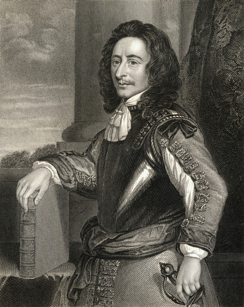 Algernon Sidney,1622-1683. English Whig Politician Executed For Allegedly Plotting To Overthrow Government Of Charles Ii. From The Book _Lodge?S British Portraits? Published London 1823. PosterPrint - Item # VARDPI1858478