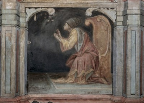 The Astrologer  Artist Unknown  Fresco  Palazzo della Ragione  Padua  Italy Poster Print - Item # VARSAL263550