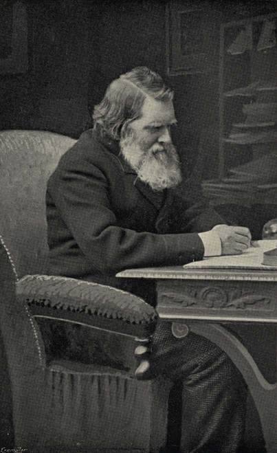 John Ruskin, 1819-1900. English Writer, Art Critic And Reformer. From The Book The International Library Of Famous Literature.Published In London 1900. Volume I. PosterPrint - Item # VARDPI1858407