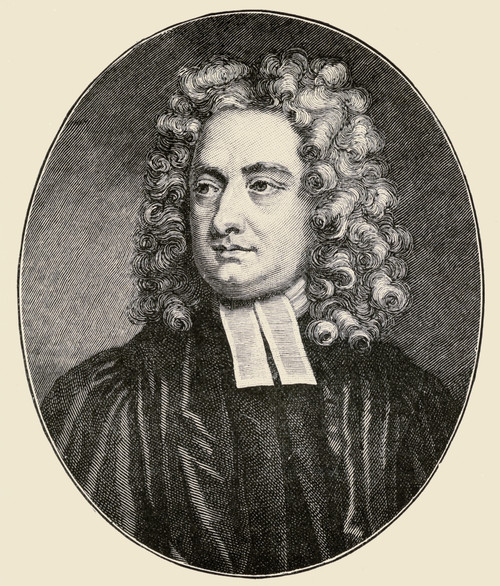 Dean Swift, Also Jonathon Swift, Pseudonym Isaac Bickerstaff, 1667-1745. Anglo-Irish Author. PosterPrint - Item # VARDPI1857392