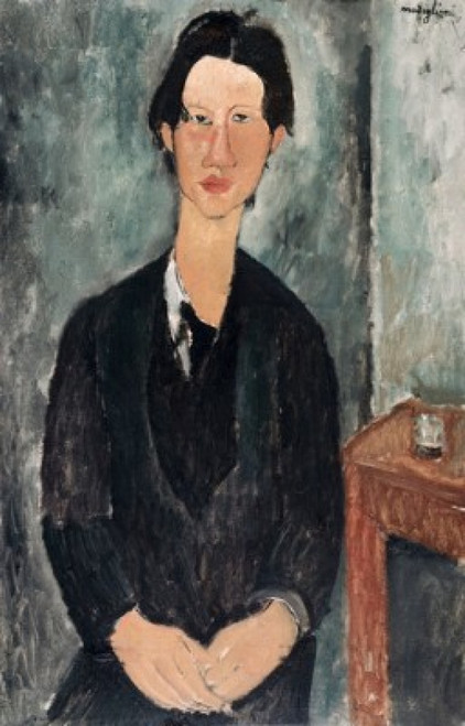 Chaim Soutine  1917  Amedeo Modigliani  Oil on canvas   National Gallery of Art  Washington  D.C.  USA      Poster Print - Item # VARSAL260414