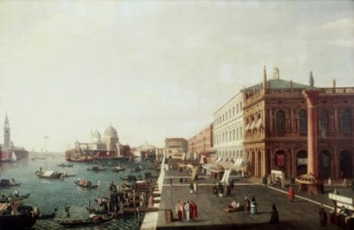 View Of Molo In Venice #1   Bellotto  Bernardo(1721-1780 Italian)  Poster Print - Item # VARSAL900123296