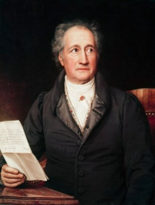 Portrait of Goethe  Josef Karl Stieler Poster Print - Item # VARSAL900103004