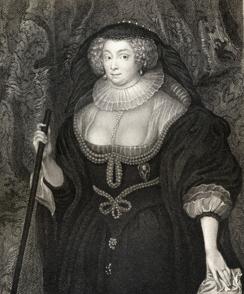 Frances Howard Duchess Of Richmond, Duchess Of Lennox, C.1578-1639. Wife Of Ludovic Stuart, Duke Of Richmond. From The Book _Lodge?S British Portraits? Published London 1823. PosterPrint - Item # VARDPI1858554