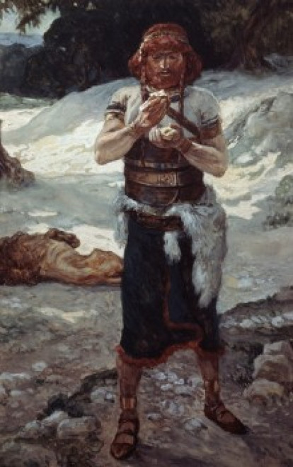 Samson Eats the Honey  James Tissot  Jewish Museum  New York  USA Poster Print - Item # VARSAL999180