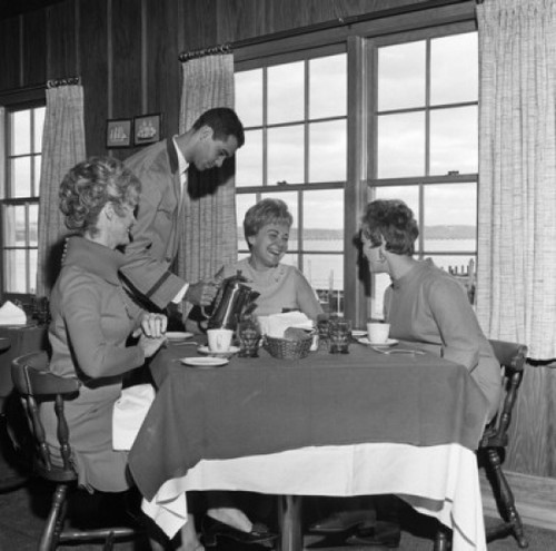 Afternoon tea in restaurant Poster Print - Item # VARSAL255421001B