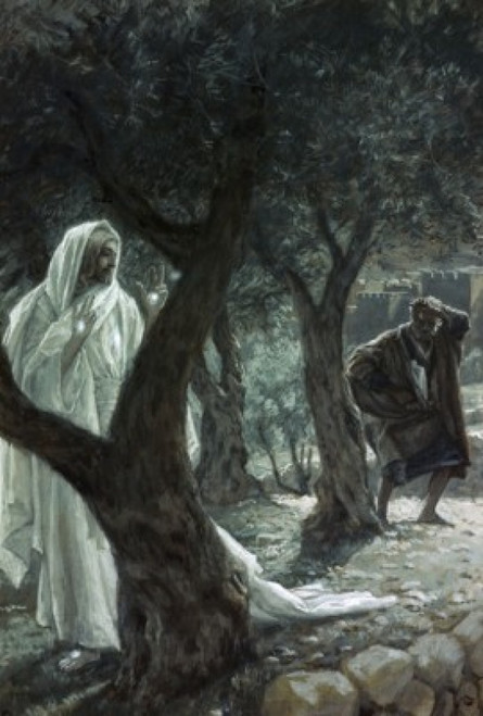 Christ Appearing to Peter  James Tissot  Watercolor on Paper Poster Print - Item # VARSAL999336