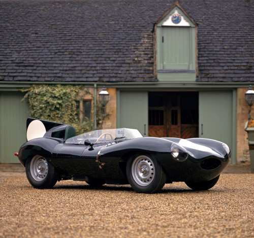 1954 Jaguar D-Type shortnose 2.5 litre sports racing 2-seater. It was the second works car at Le Mans in 1954 driven by Moss/Walker. Reg no. OKV 2, Chassis no. XKD 403. Country of origin United Kingdom. Poster Print - Item # VARPPI170374